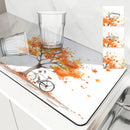Axyaa Autumn Maple Watercolor Drying Mat