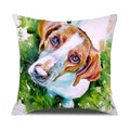 Axyaa Cartoon Animals Portrait Cushion Cover 45x45cm