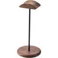 Axyaa Black Walnut Headphone Stand Solid Wood Display Rack Desktop Decor