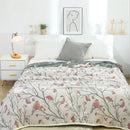 Axyaa Cotton Air-conditioning Bedspread Comforter for Twin Queen Size Bed