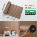 Axyaa 3D Partition Splicing Stickers Self-Adhesive Foam Roll Set for Indoor Use