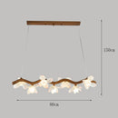 Axyaa Modern LED Chandelier Pendant Light for Dining Room Ceiling Decor
