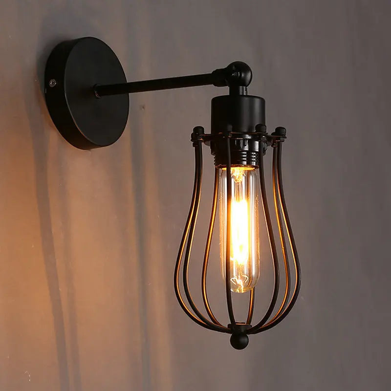 Axyaa Retro Industrial Wall Sconce for Home Restaurant Bar Cafe Hotel Decor