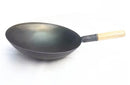 Axya Cast Iron Skillet & Wok Pan Set for Chef-Quality Stir Fry & Cooking