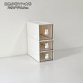 Axyaa Desktop Organizer Box: Rabbit Pen Holder & Drawer Stationery Rack