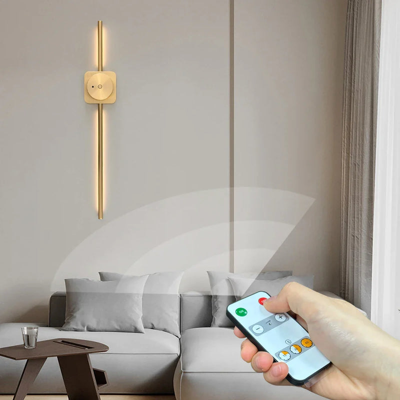 Axya Adjustable Reading Wall Lamp | Minimalist Nordic Design & 360° Rotation