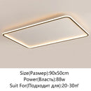 Axyaa Nordic LED Ceiling Chandelier with Remote Control for Bedroom Livingroom Aisle Balcony