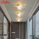 Nordic Acrylic LED Ceiling Light for Bedroom by Axyaa - Creative Fixture