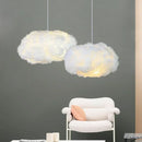 Axyaa White Clouds Pendant Lamp for Study Room & Bedroom