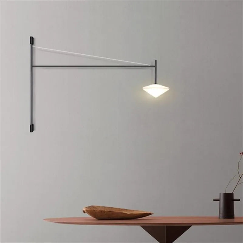 Axyaa Rocker Arm Wall Lamp for Living Room, Art Studio & Corridor
