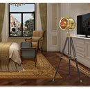 Axyaa Retro Nordic Designer Stainless Steel Floor Lamp for Home Decor