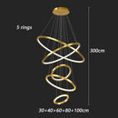 Axyaa Modern Stair Chandelier Pendant Light Ceiling Lamp LED Chandeliers Living Room