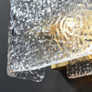 Axyaa Glass Copper Hotel Bedside Wall Sconces Light