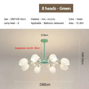 Axyaa Modern Orchid Chandeliers: Luxury LED Lighting Fixtures for Home Decor.