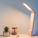 Axyaa Adjustable Folding LED Desk Lamp with Touch Control and Type C Charging
