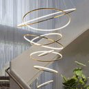 Axyaa Modern Living Room Chandeliers Indoor Ceiling Lamp LED Hanging Lights