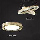 Axyaa Luxe Ring Resin Chandelier: Modern Nordic Design for Living, Dining, and Bedroom