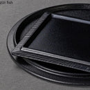Axya Spiral Texture Melamine Steak Sushi Sashimi Plate Set for Restaurant Dining
