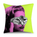 Axyaa Funny Pattern Cushion Cover for Home Sofa Decor