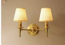 Axyaa Modern Copper LED Wall Sconce for Home Decor & Living Room