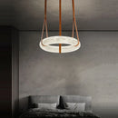 Axyaa Marble Chandelier Indoor LED Pendant Light - Stylish Home Décor Lighting Trend