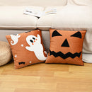 Axyaa Halloween Embroidered Throw Pillow Cover Home Decor Sofa Headboard