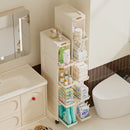 Axyaa Slim Storage Cabinet: Minimalist Organizer for Kitchen & Bathroom