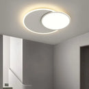 Axyaa Round LED Ceiling Lights Modern Minimalist Circle Dimmable Bedroom Lamps