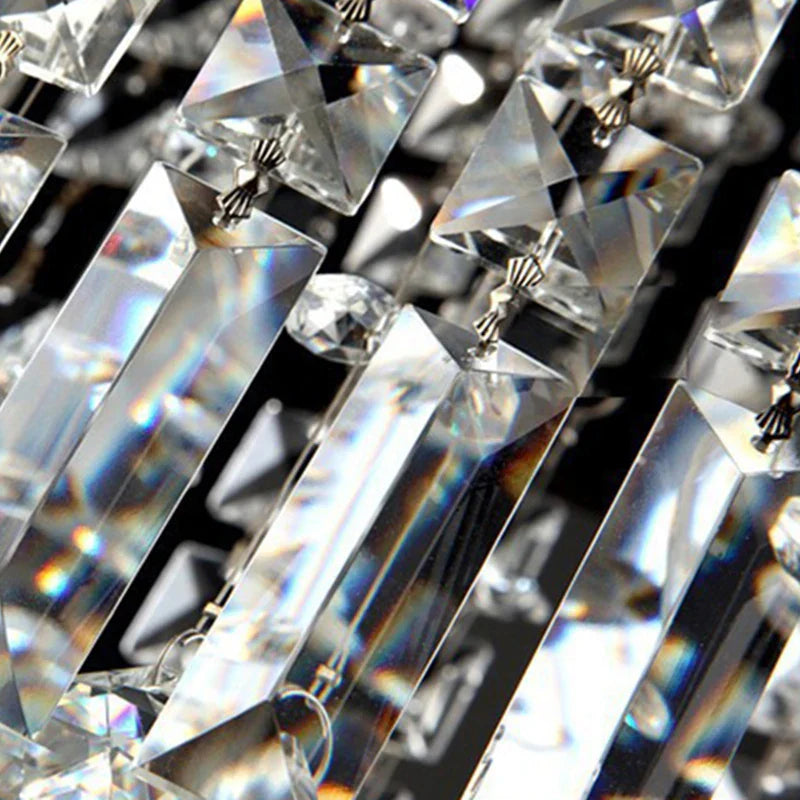 Axyaa Modern Luxury Crystal Ceiling Light for Living Room and Hotel