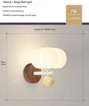 Axyaa LED Pumpkin Wall Lamp for Bedroom and Living Room Lighting