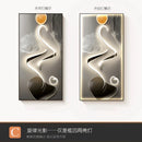 Axyaa Crystal Painting Porcelain LED Wall Lamp for Home Décor
