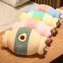 Axyaa Candy Warm Hand Pillow for Office, Students, and Sleeping