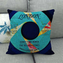 Axyaa England Style Tower Sofa Decorative Cushion Cover - Living Room Throw Pillow