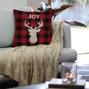 Linen Christmas Cushion Covers for Couch Living Room - Axyaa Glam Décor