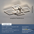 Axyaa Modern LED Ceiling Chandelier for Living Room, Bedroom, Study - Black/White
