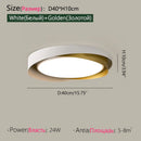 Axyaa Minimalist Ceiling Lights Round Dining Room LED Lamps - 2025 New Home Master Bedroom