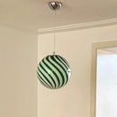 Axyaa Macaron LED Ball Chandelier for Bedroom Kids Room Lighting