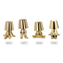 Axya LED Golden Man Table Lamp Minimalist USB Bedside Light