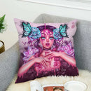 Axyaa Couple Pillowcases 45x45: Eunpyon Art Decorative Cushion Cover for Fall Decor