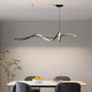 Axyaa Elegant Nordic Dining Room Main Light - Modern & Minimalist High-End Strip Light