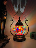 Axyaa Turkish Mosaic Table Lamp Handcrafted Night Light