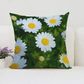 Axyaa Velvet Floral Pillow Covers for Home Decor and Sofa, 50x50 Throw Pillowcases