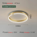 Axyaa Modern Minimalist LED Bedroom Ceiling Lights