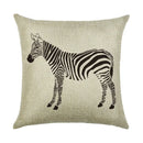 Axyaa Animal Linen Pillowcase for Bedroom Sofa Chair - Decorative Cushion Cover