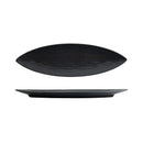 Axyaa Long Leaf Plate - Premium Ceramic Sushi Platter