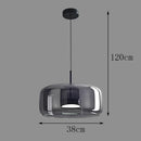 Axyaa LED Pendant Light Chandeliers for Modern Home Decor & Dining Room Lighting
