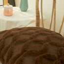 Axyaa Diamond Lattice Plush Cushion Cover: Soft, Stylish Sofa Decor Pillowcase