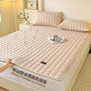 Axyaa Waterproof Mattress Bed Pad with Raw Cotton and Soybean Padding