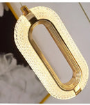 Axyaa Modern Aluminum LED Pendant Light for Home Office Staircase