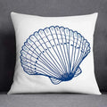 Axyaa Blue Mermaid Sailor Marines Polyester Pillowcase Home Office Decor